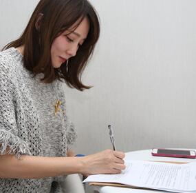 面诊确认手术后填了手术知情通知书