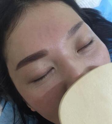 韩式半永.久纹眉好不好?自己做了纹眉果不错,纹眉图片分享