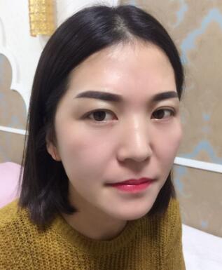 韩式半永.久纹眉好不好?自己做了纹眉果不错,纹眉图片分享