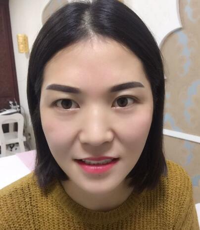 韩式半永.久纹眉好不好?自己做了纹眉果不错,纹眉图片分享