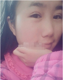 对自己的双眼皮很满意