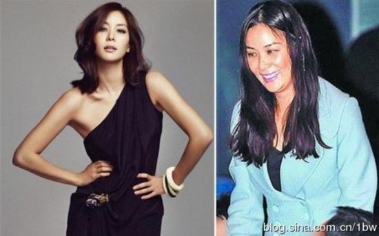 20位女星整容前后对比照：允儿整容前似李宇春