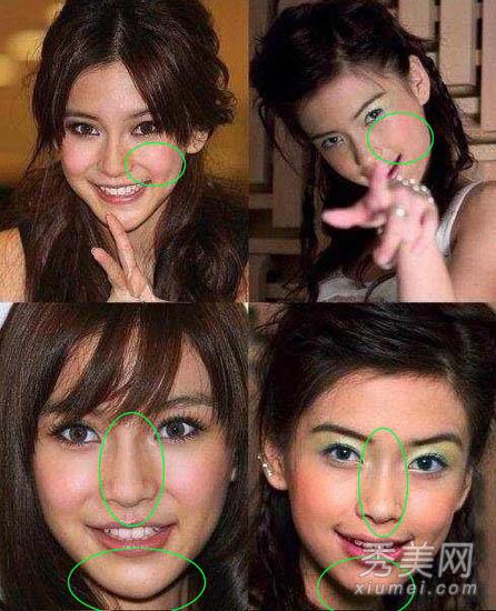 angelababy整容前后对比照