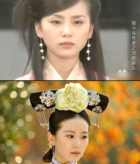 刘诗诗大饼脸变鹅蛋脸 刘诗诗整容对比图