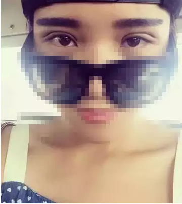 你离女神就差一个双眼皮~