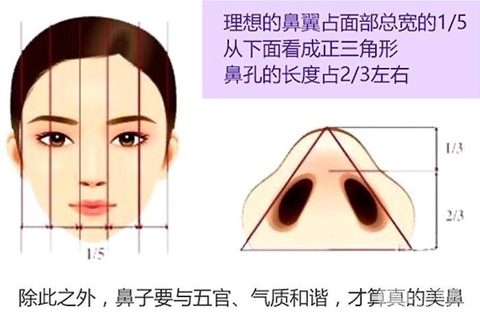 鼻孔缩小