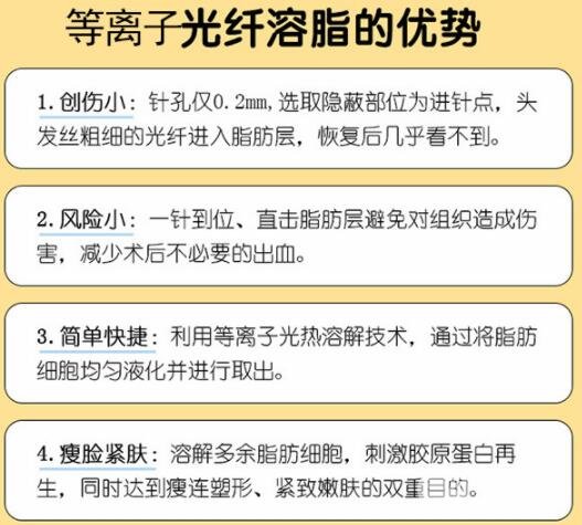激光溶脂瘦脸优点