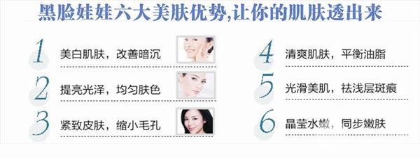 黑脸娃娃对比果