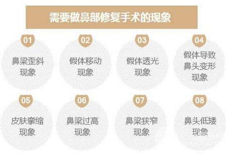 隆鼻修复手术价格多少