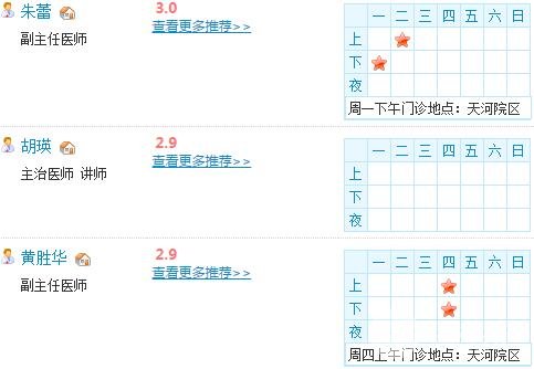 医生名单