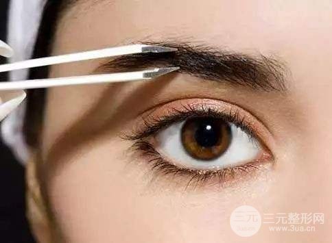 提眉术前后对比照片