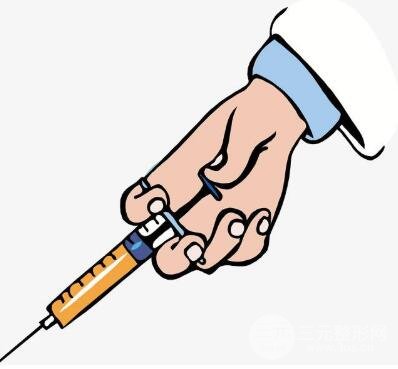 一根针可以降低颧骨