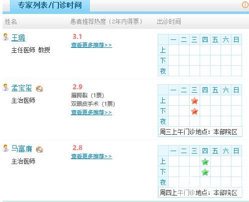 2020年！郑州二附院整形科医生信息大全+价格表一览~