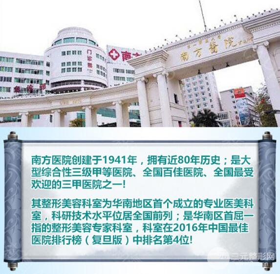 南方医科大学南方医院整形科
