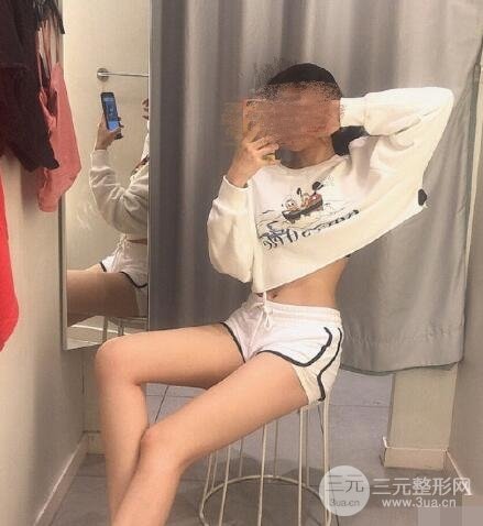 瘦腿果图对比