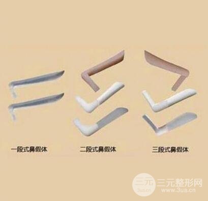 隆鼻假体形状分类