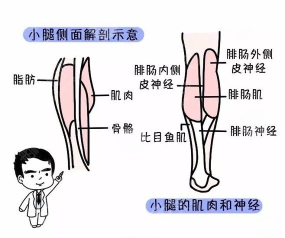 注射瘦脸瘦小腿经历分享纤弱美腿惹人怜小鸟腿这样来的