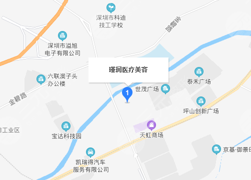 深圳瑾润整形美容医院的地址