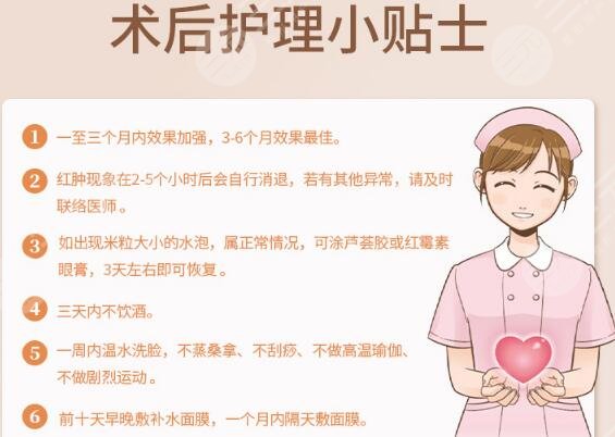热玛吉900发和1200术后护理