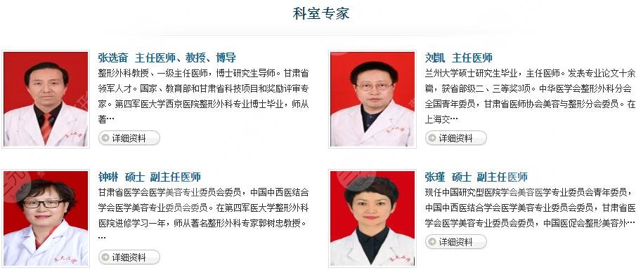 兰大二院做双眼皮价目表查询!哪个大夫好,你看ta怎么样!