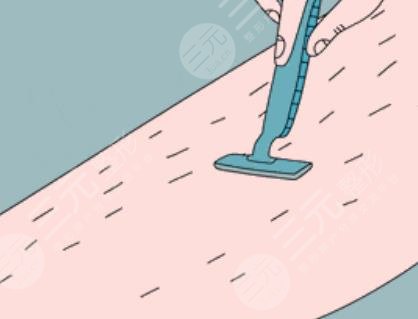 小腿长时间脱毛多少钱