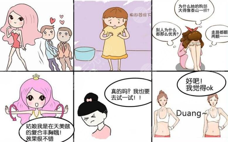 复合隆胸的果