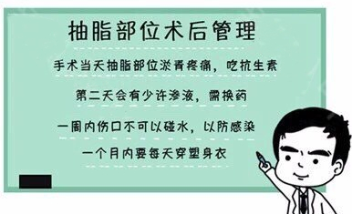 腹部吸脂手术后怎么保养