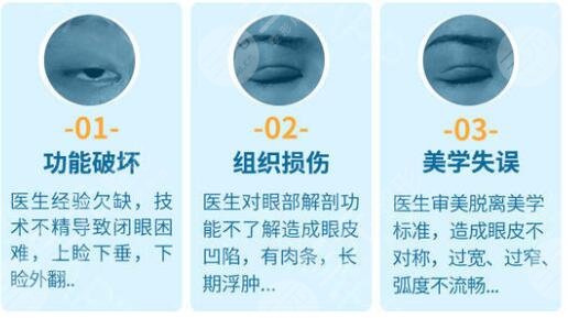 双眼皮不对称