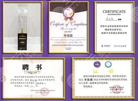 李俊霞医生荣誉 技术