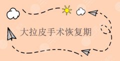 大拉皮手术恢复期多少天?受哪些方面影响?术后护理事项盘点! 大拉皮手术恢复期多少天?受哪些方面影响?术后护理事项盘点!