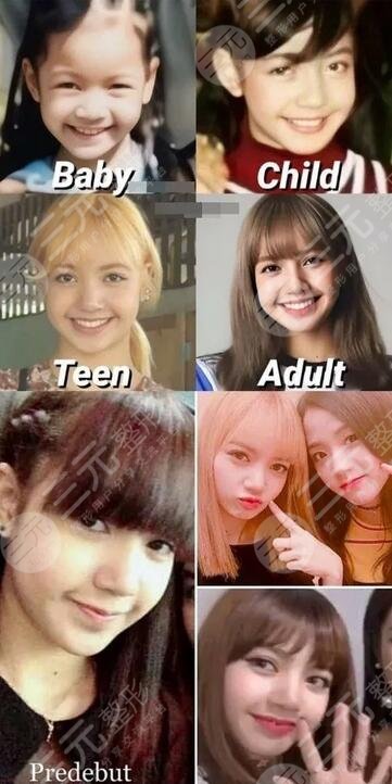 Lisa小时候的照片