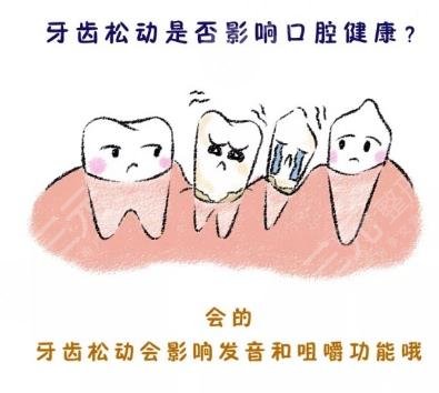 牙齿在什么程度下属于松动?
