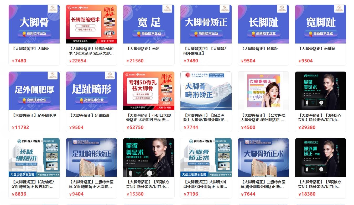 马桂文大脚骨手术价格费用2022！附医生简介+坐诊医院+大脚骨科普