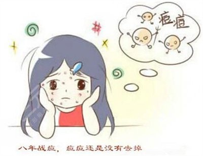 红蓝光缓解痤疮术前