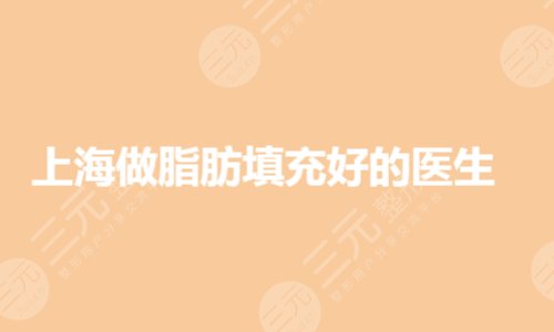 上海做脂肪填充好的医生有哪些?哪个专家更专业?