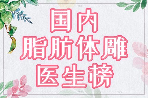 【盘点】脂肪体雕大师5位介绍！国内整形医生汇聚，水平超群等你来！