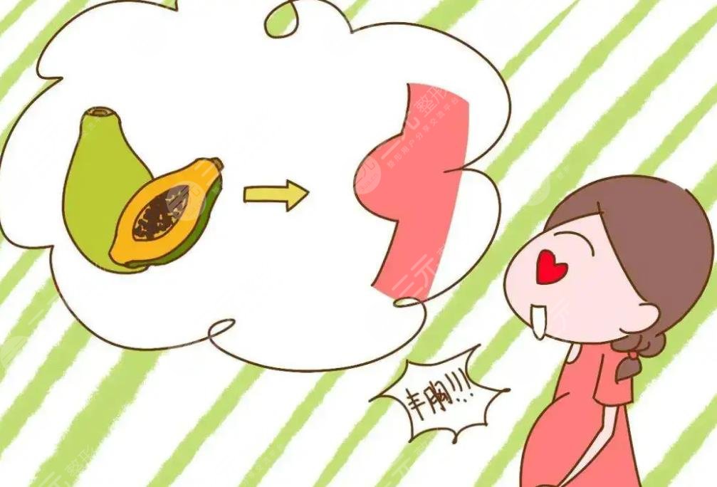 木瓜丰胸是真的吗