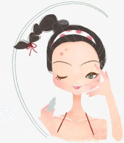 打完水光补水,护肤品