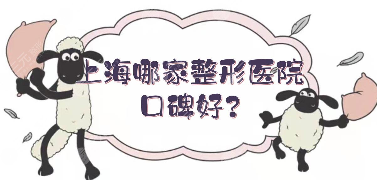 上海哪家整形医院口碑好?上海整形医院排名前三的有哪些?
