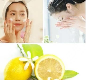柠檬汁洗脸