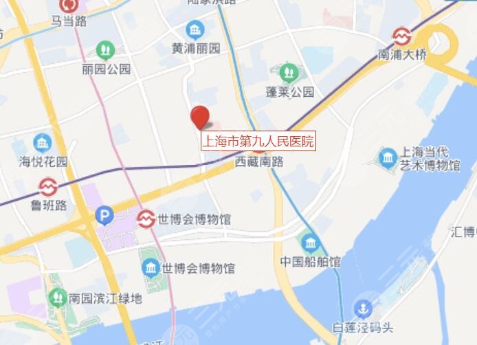 上海九院整形医院地址在哪里？