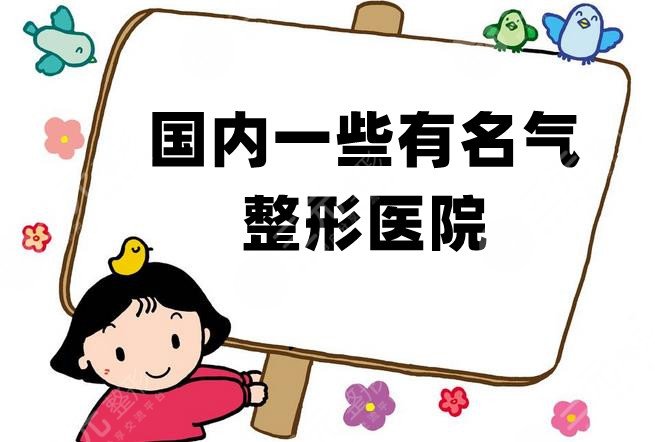 国内一些有名气的整形医院