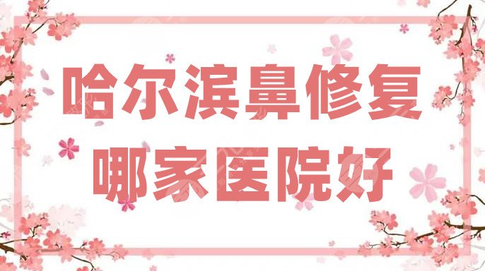 哈尔滨鼻修复哪家医院好