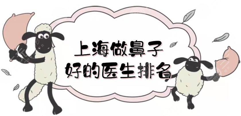 上海做鼻子好的医生排名|哪个好?