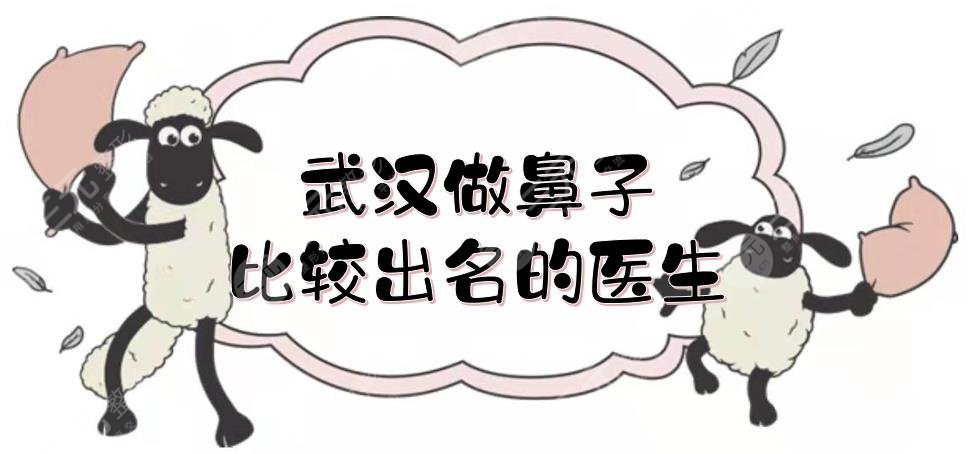 武汉做鼻子比较出名的医生TOP