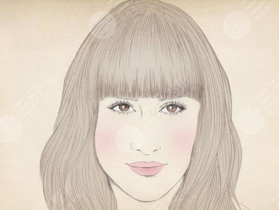 圆脸适合的刘海