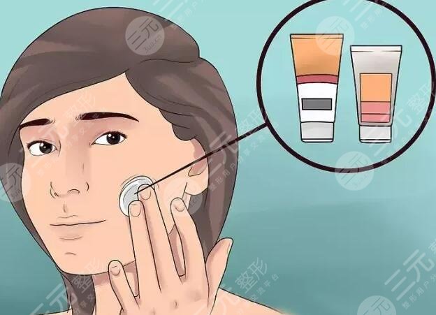 面部角质的去除案例