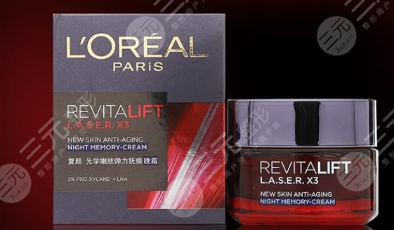 欧莱雅弹力抚痕晚霜