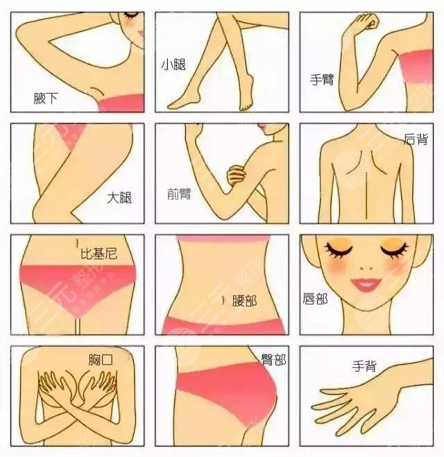 小腿激光脱毛的价格多?少?