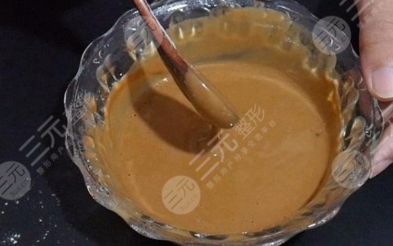 自制美白去黄面膜